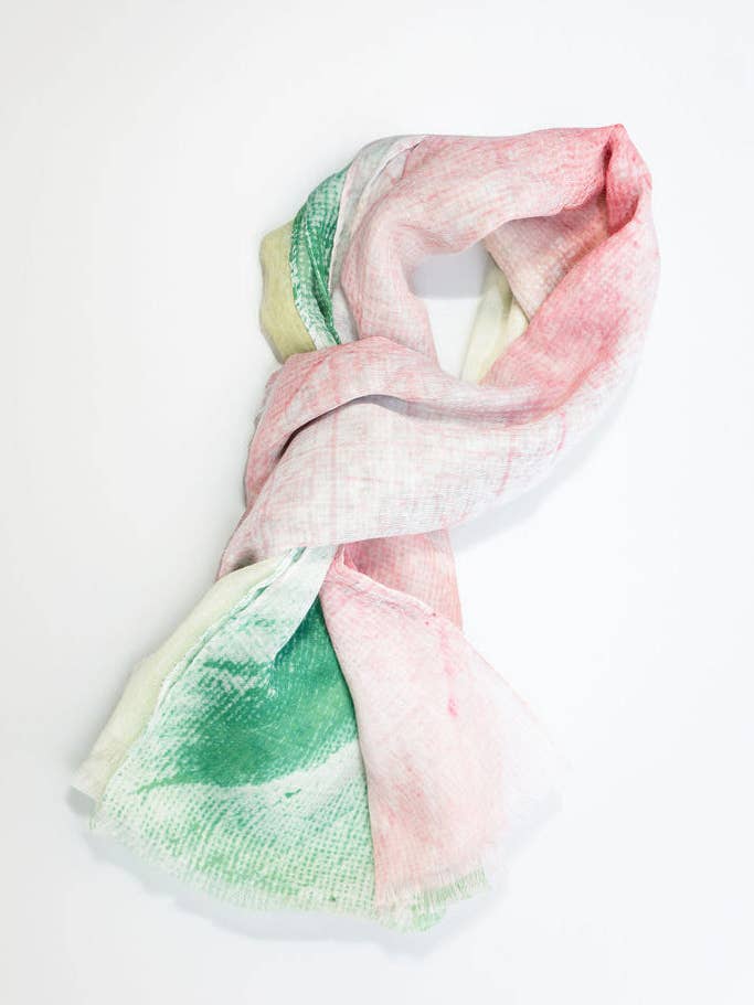 Brushed Plaid Scarf | A03 for wholesale by Weavermill