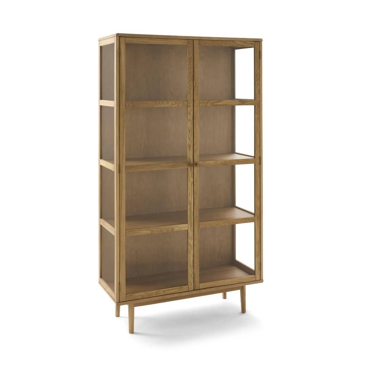Furnhouse - Wholesale Cabinet - 2-Door Display Cabinet Svendborg - Natural Oak4
