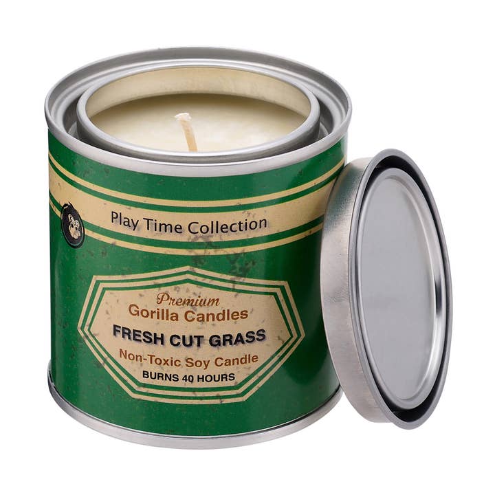 Fresh Cut Grass Scented Candle for wholesale by Gorilla Candles