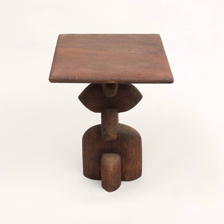 ExpoBazaar - Wholesale Side Table - Handcrafted Artisanal Solid Wood End Table-16X16X22"