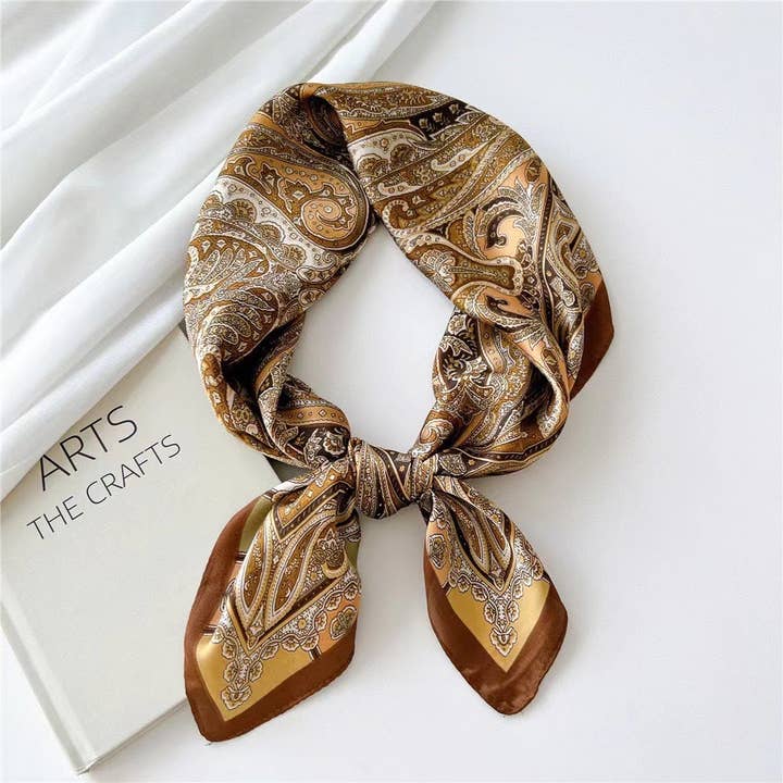 Marayn - Wholesale Scarf - Women's - Korean Silk Scarf Chic Style Sun Protection Versatile22