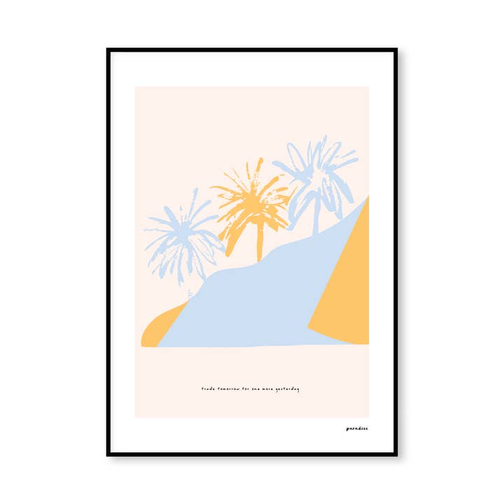 Paradise Amsterdam - Wholesale Poster - Mountain Palm
