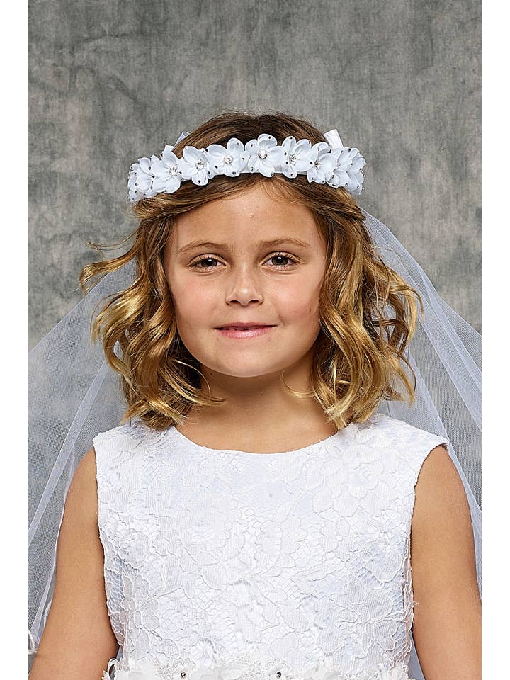 Kid's Dream – wholesale Utklädningsdräkter – Barn – pärla blomma krona slöja