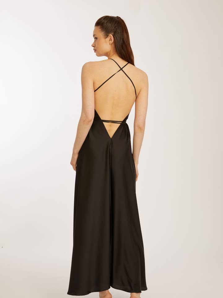 Wrap Up by VP - Wholesale Dress - Women's - Noir Infinity Dress