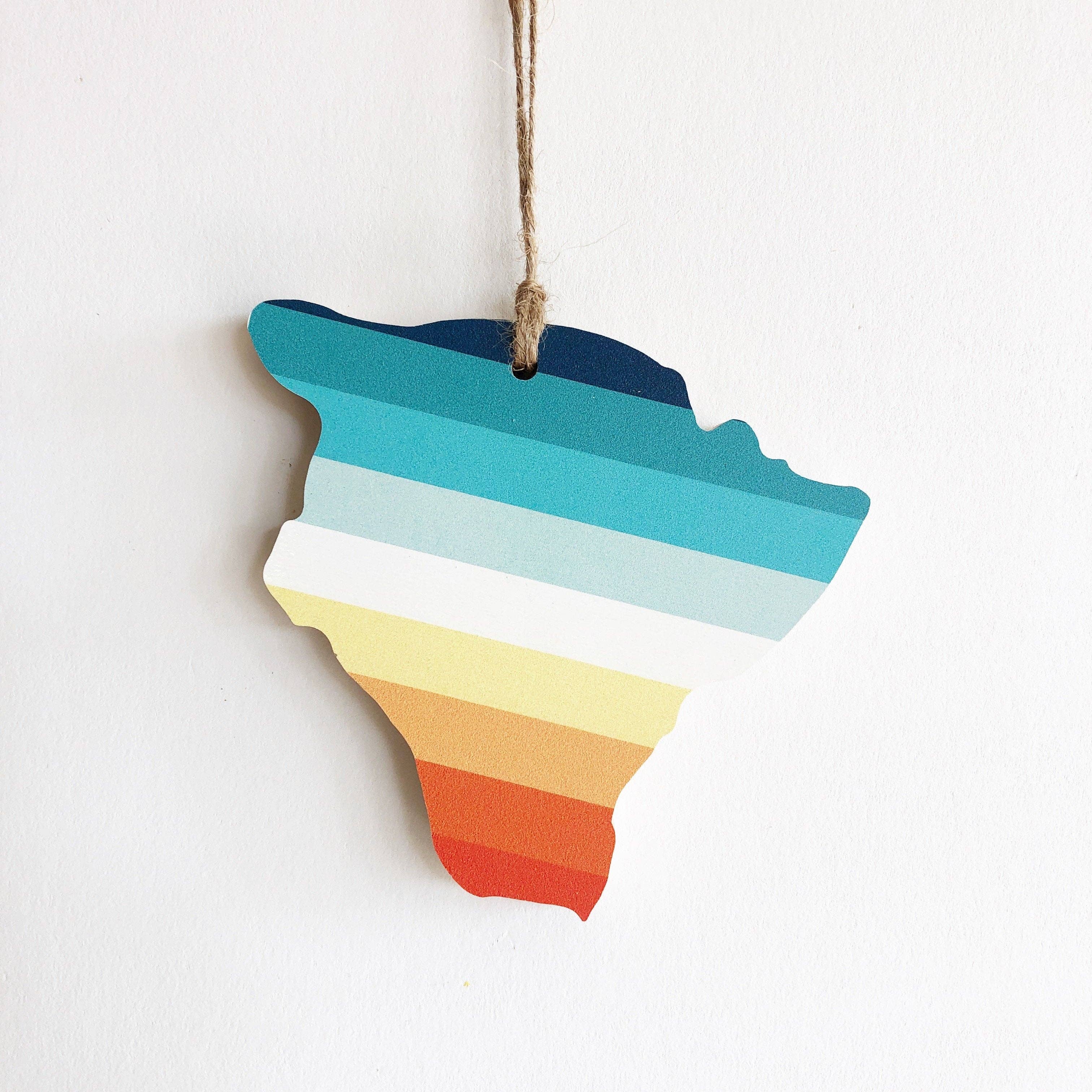 Hemlock & Heather - Wholesale Ornament - '76 Stripes State Ornaments15