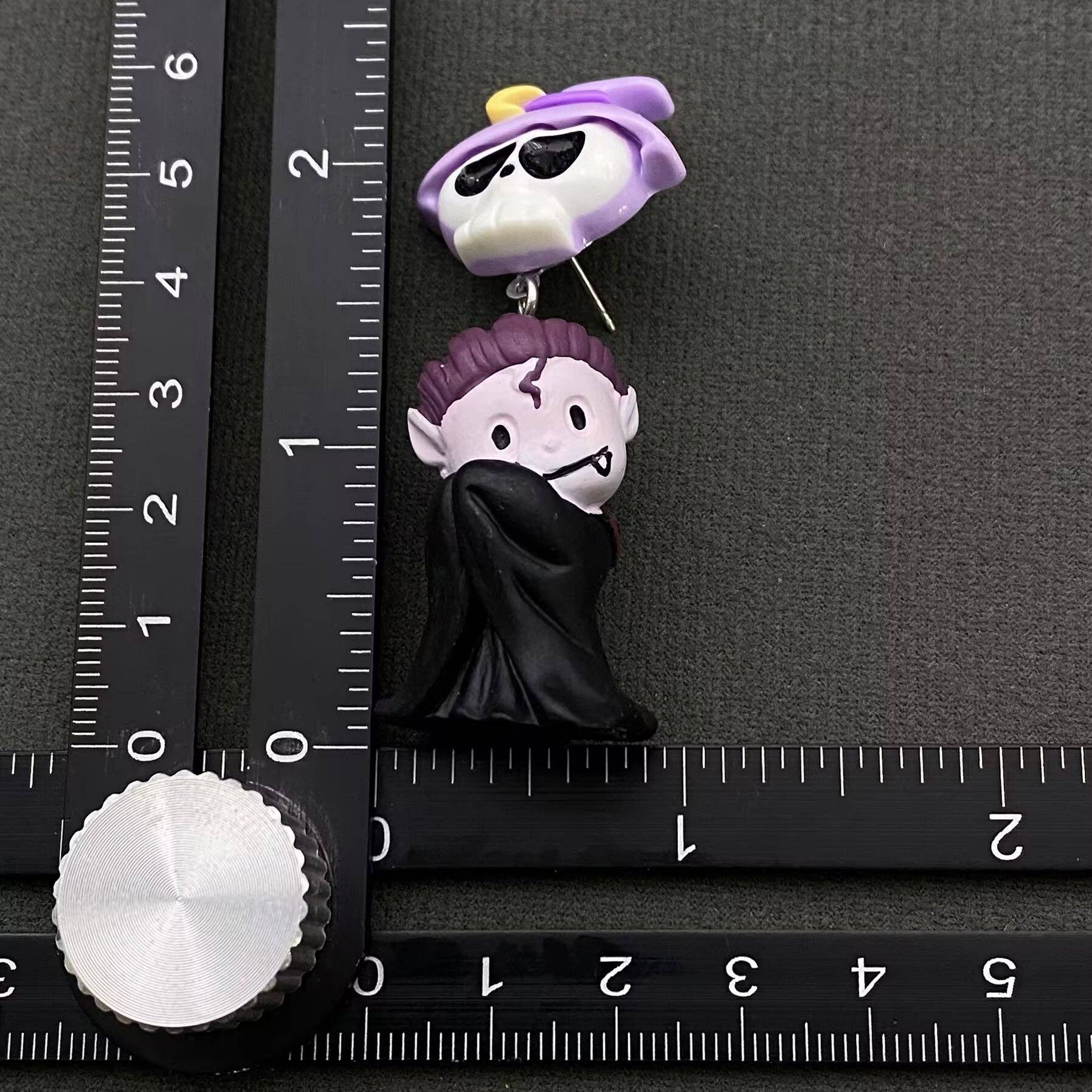 Mio Queena - Vendita all'ingrosso Orecchini pendenti - Orecchini pendenti in resina a forma di vampiro per Halloween3