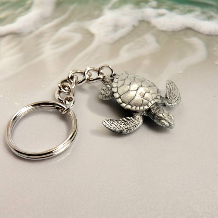 Big Blue by Roland St John – wholesale Keychain – Unisex – Sea Turtle Keychain, Turtle Key Ring, Gifts for Ocean Lovers2