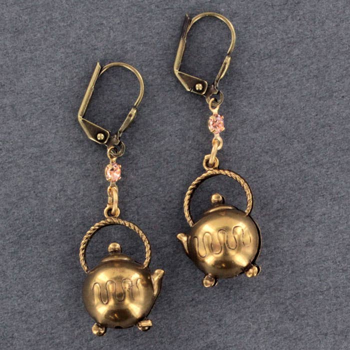 Teapot-Ohrringe 515-STM für den Großhandel von Sadie Green's Jewelry