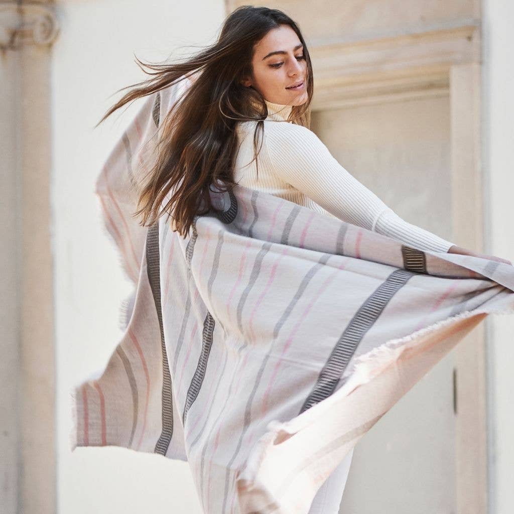 Variously - Vente Plaids - Couvre-lit en étain en coton biologique5