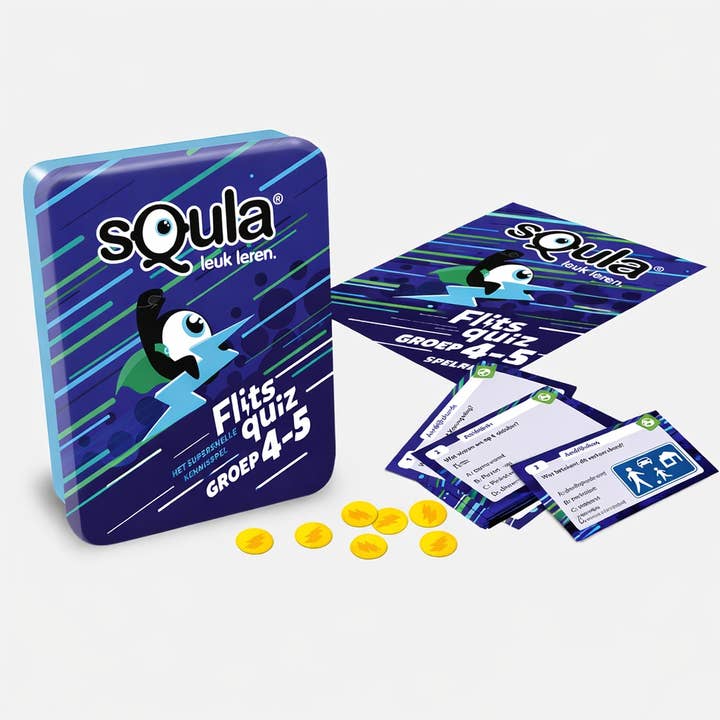 Squla Flash Quiz Jogos de Cartas - Aprender a Brincar por atacado de NHP International