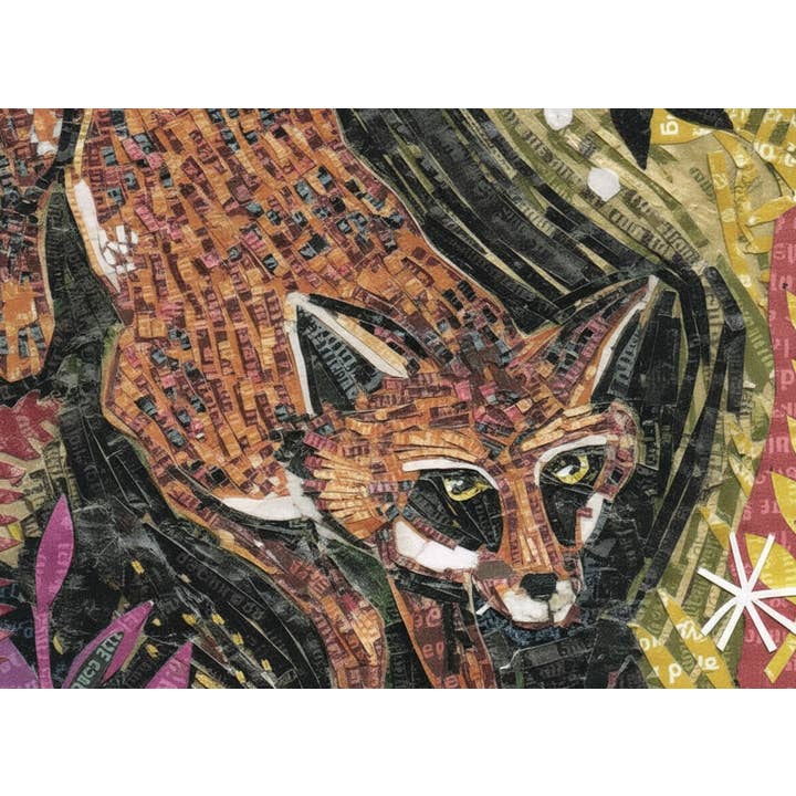 Jamie Poole – wholesale Art print – The Vixen A3 Print on Silk Stock2