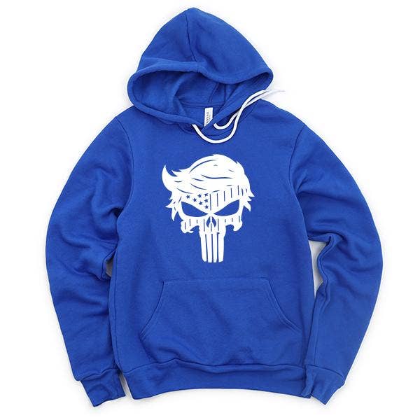 Berkley Rose Collection – wholesale Hoodie - Dam – Donald Trump Punisher - Huvtröja3