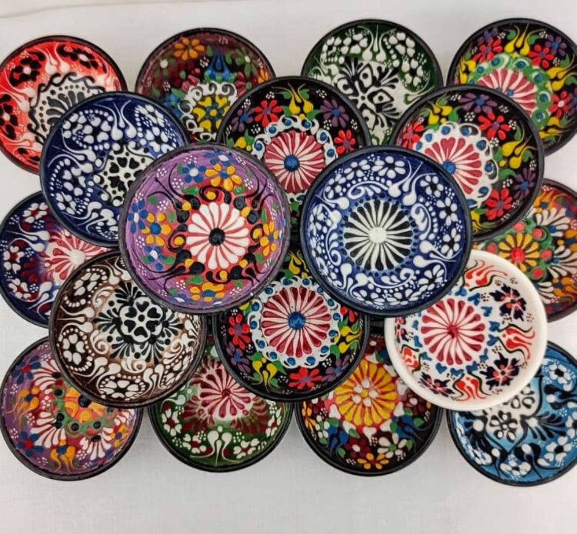 Mediterranean Collection - Vente Bol - Lot de 30 mini bols assortis - Meilleur rapport qualité/prix - Version 21