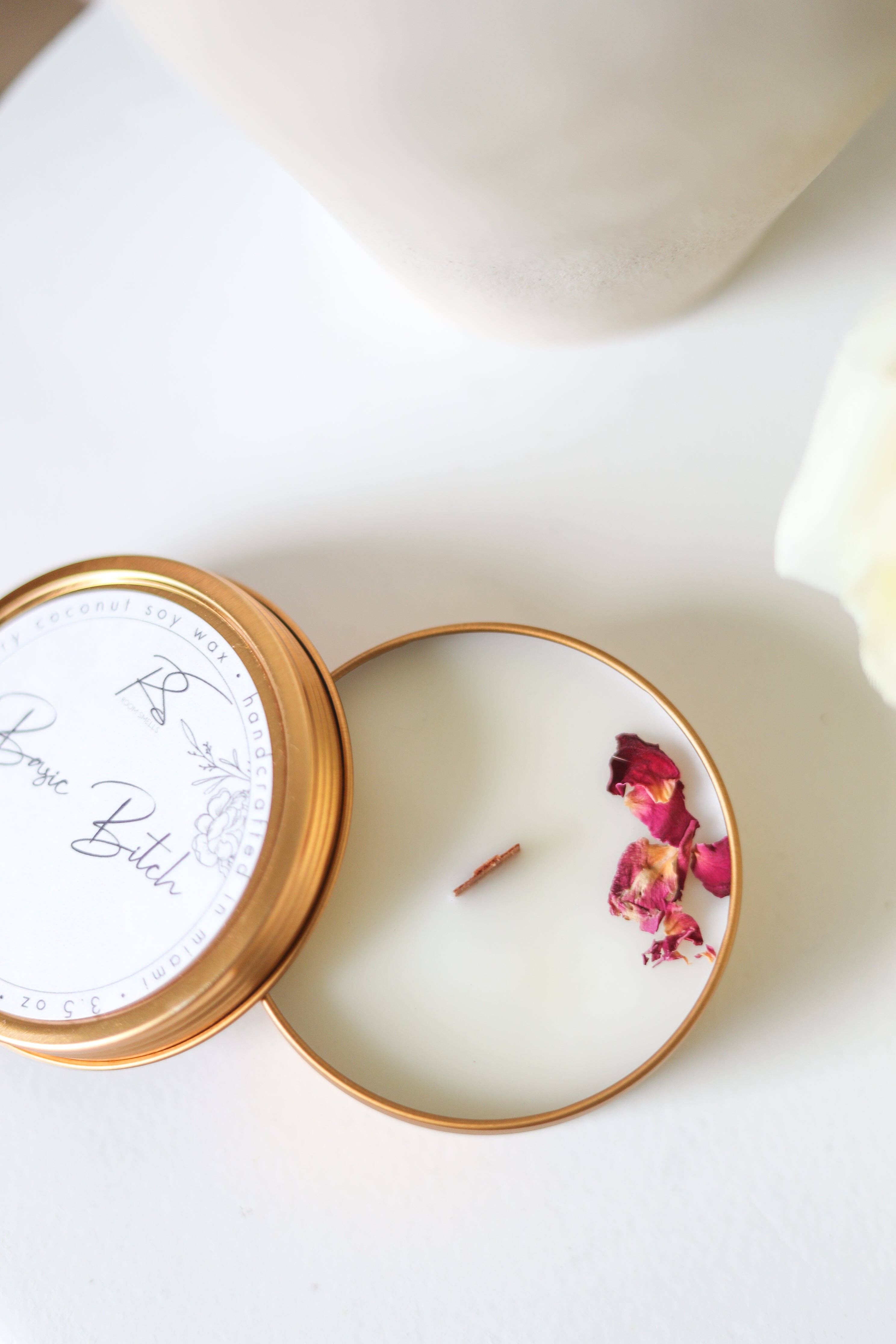 RoomSmells - Wholesale Travel Candles - Basic Bitch - 3.5 oz2