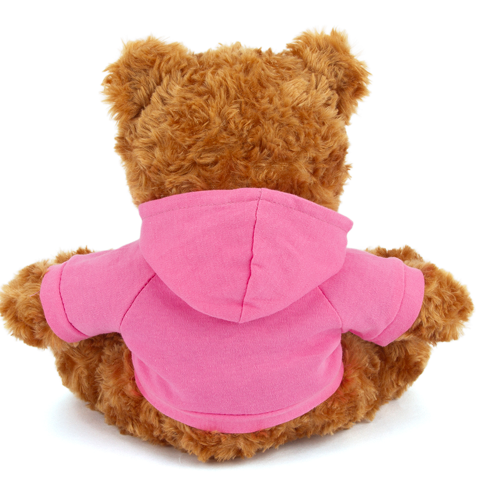 Plushland – wholesale Stuffed/plush toy – Kids & baby – 11" Personalized Teddy Bear in Hoodie | Custom Sitting Bear16