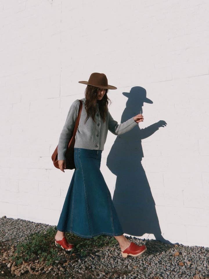 Sandgrens – Socas – Mulher por atacado – Mule clássico Tokyo em tamanco de madeira3