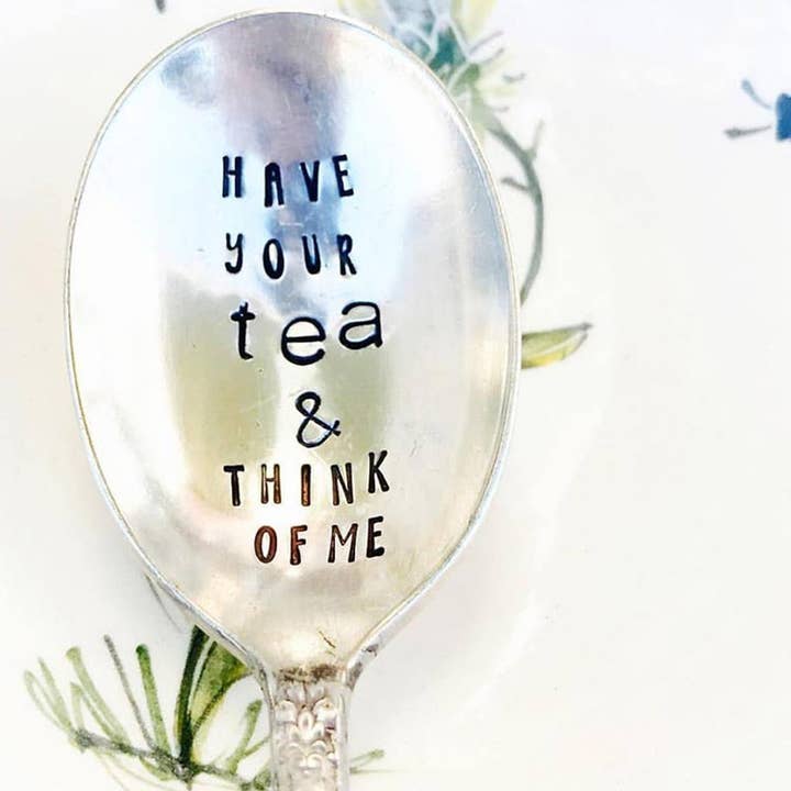 Have Tea Spoon for wholesale by Sweet Thyme Design
