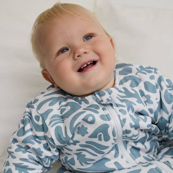 Anchor & Arrow - Wholesale Sleepsack - Baby - NEW Winter Sleeping Bag 2.5 TOG - Blue Abstract4