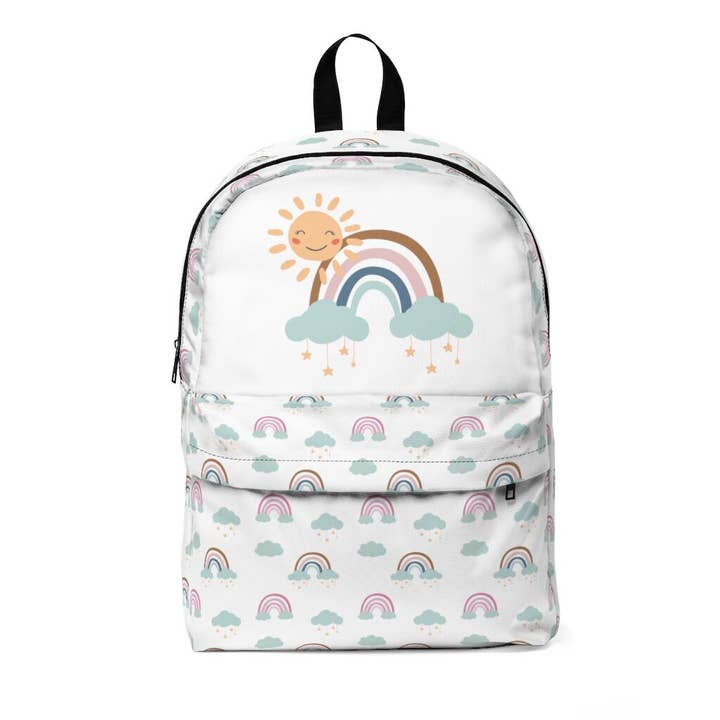 Rainbow Kids Backpack for wholesale by Solana Grace