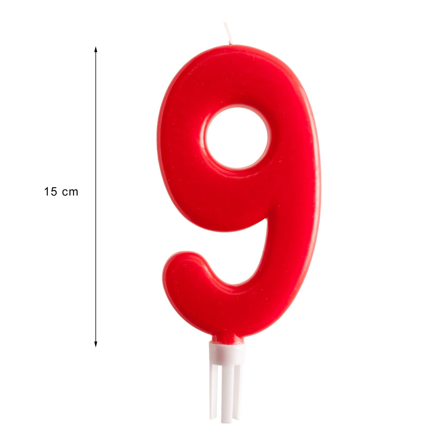 red Giant birthday candle for cakes, 15 cm for wholesale on Faire35