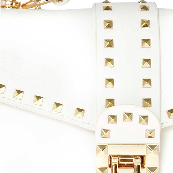 Shop Neighbors - Wholesale Shoulder bag – women's - Studded Rectangular Shoulder Bag3