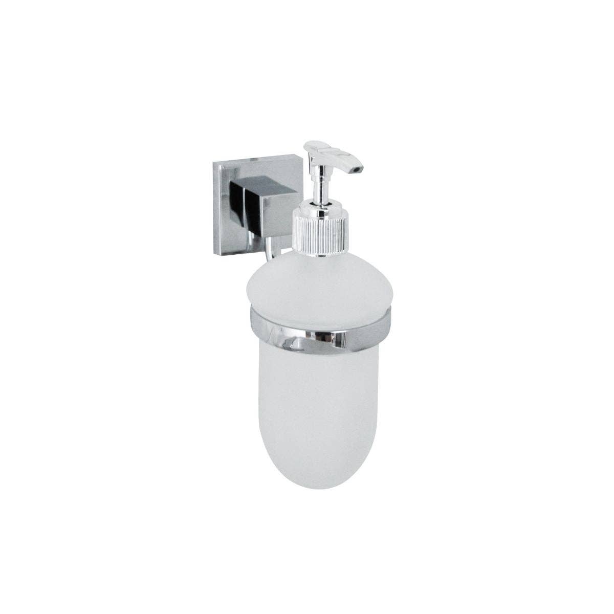 Fackelmann - Wholesale Soap Dispenser - Fackelmann Mare grey chrome wall soap dispenser0