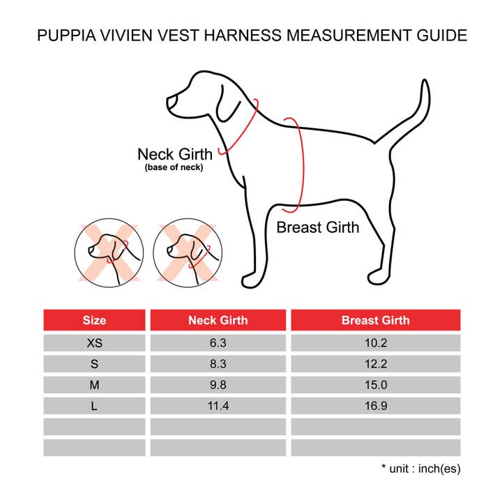 Puppia International Inc. - Vente Harnais – chien - Harnais pour chien Vivien Vest à carreaux15