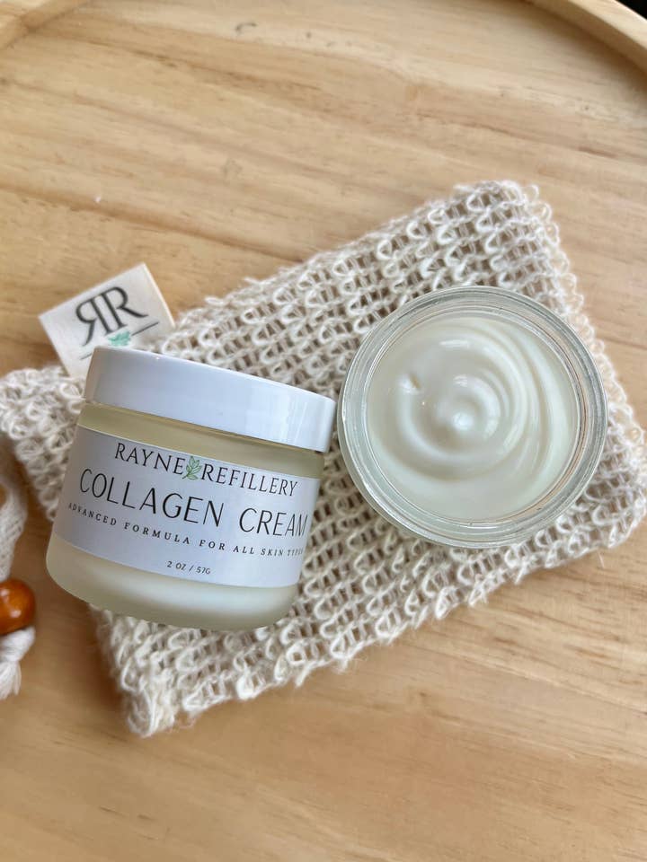 Collagen Boosting Cream - Anti-Aging Face Moisturizer Unscented for wholesale by Rayne Refillery