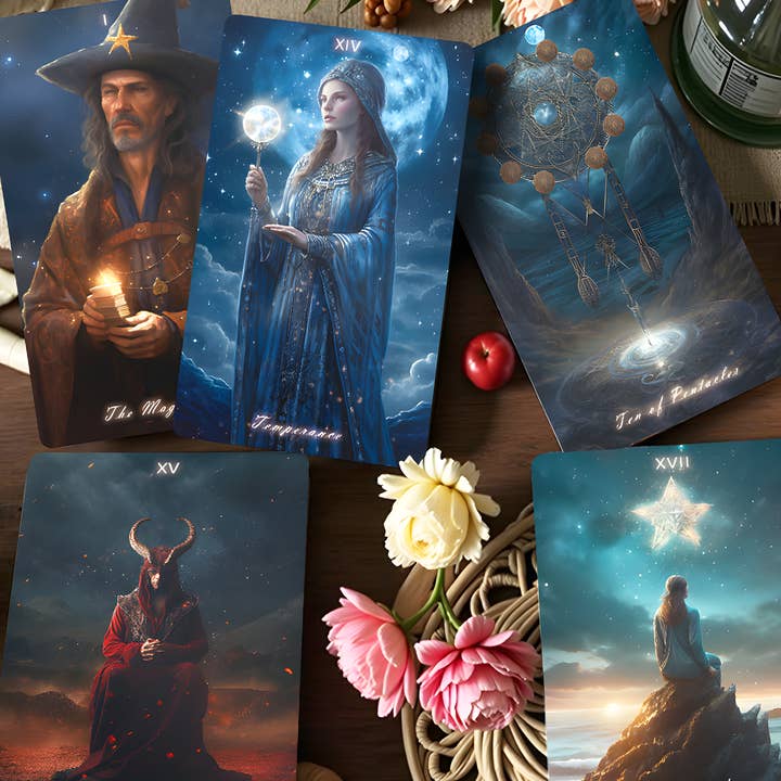 Vermilion Collection - Vendita all'ingrosso Tarocchi - Tarocchi del Cielo Stellato4