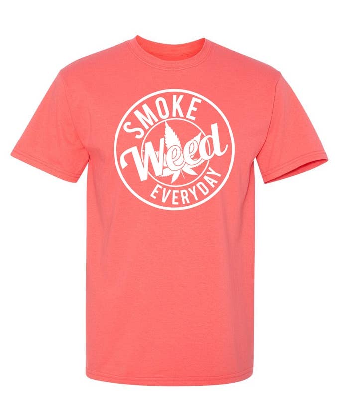 Feelin Good Tees - Wholesale Screen Printed T-Shirt - Unisex - Smoke Weed Everyday8