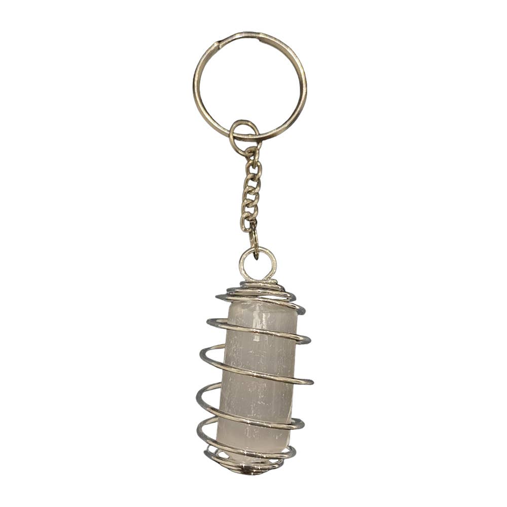 VIE – wholesale Keychain – Women's – Spiral Cage Tumble Keychain6
