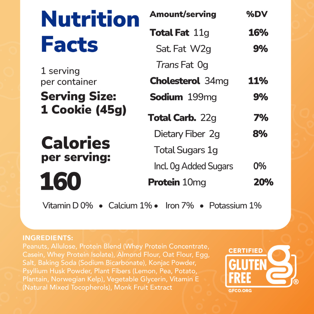 ChipMonk Baking - Wholesale Cookie - Peanut Butter Protein Cookie4