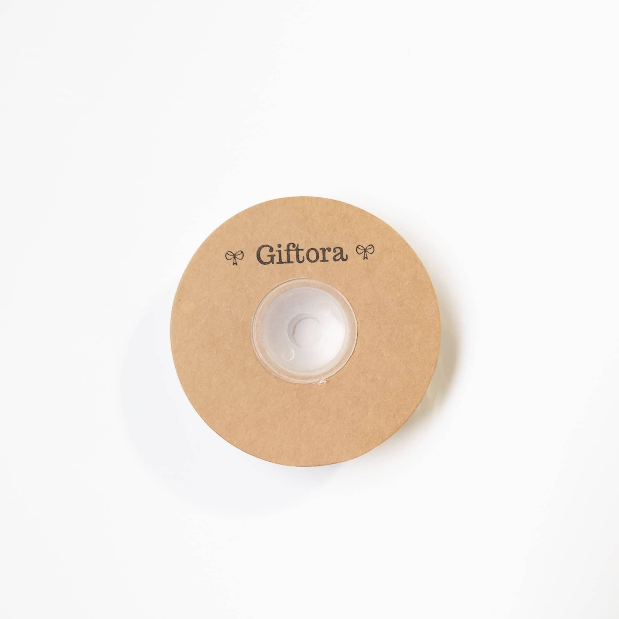 Giftora Wholesale - Vente Ruban – emballage cadeau - Ruban en coton rayé rouge et blanc1