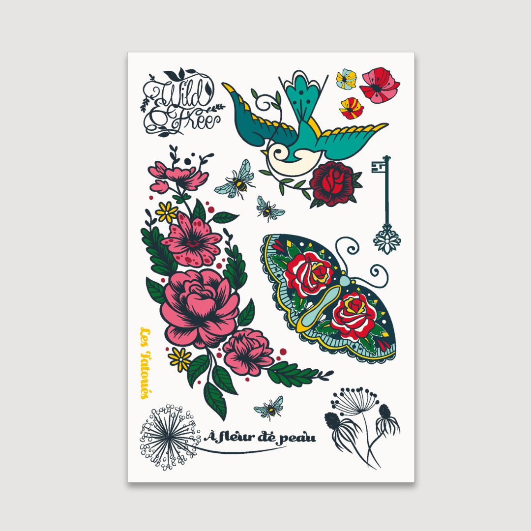 Les Tatoués - Wholesale Temporary Tattoo - Kids - Skin Deep - Temporary Tattoos2