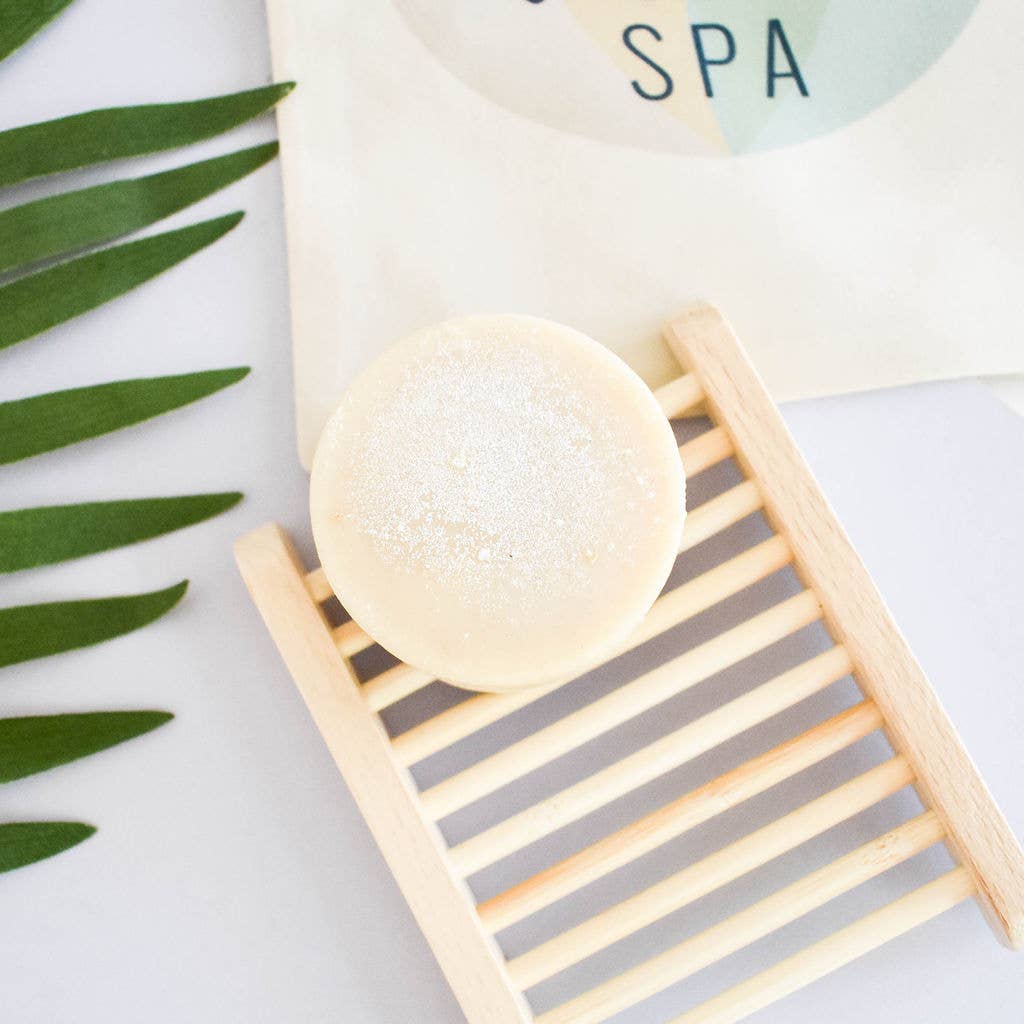 The Natural Spa Cosmetics - Wholesale Shampoo Puck/Solid Shampoo - Package Free Cold Process Shampoo bar - Spring savings6
