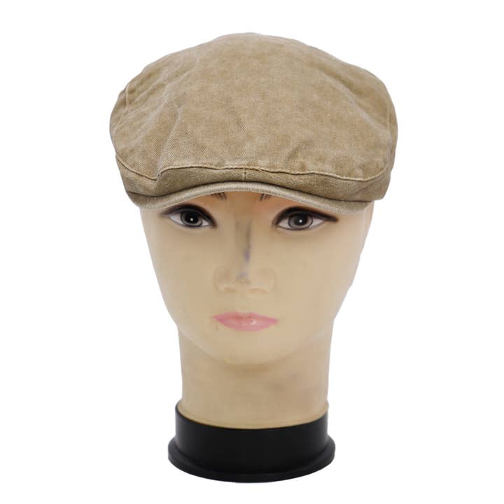 Cap Zone - Wholesale Newsboy/Schoolboy Hat - Women's - Garment Dye Cotton Flat Ivy Cap2