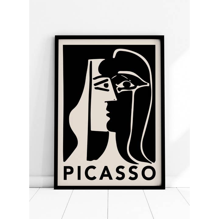 Der Kuss 1979 von Pablo Picasso Drucken für den Großhandel von Rock Paper Scissors Wall Art