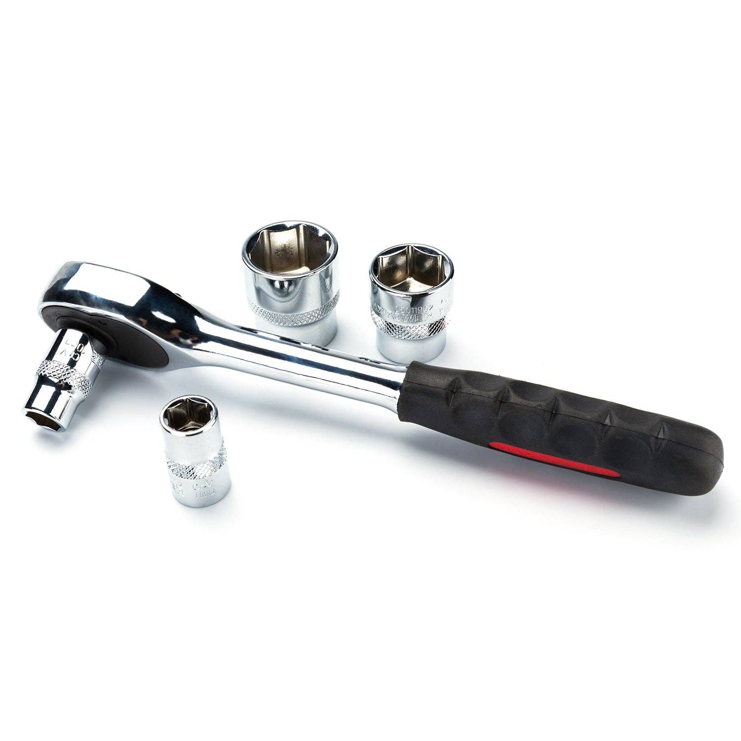 Sixale - Vente Outil de bricolage - Jeu de clés à douille MAXPOWER 3/8 pouces (10mm - 22mm), métrique, 11 pièces3