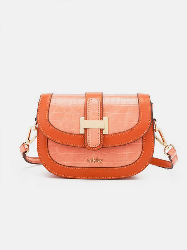 Nicole Lee USA Croc præget crossbody-taske for engroshandel hos Garden Naked