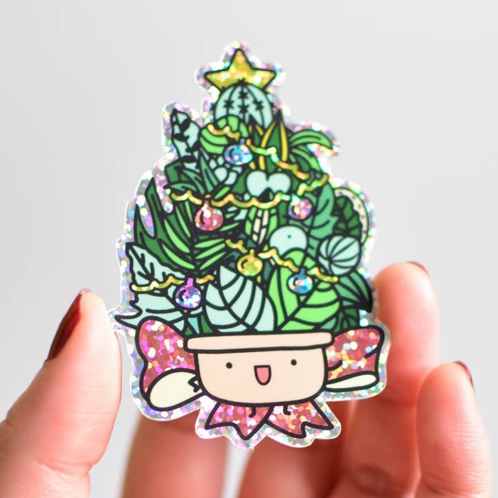 Plantmas Vinyl Sticker for wholesale by Home by Faith
