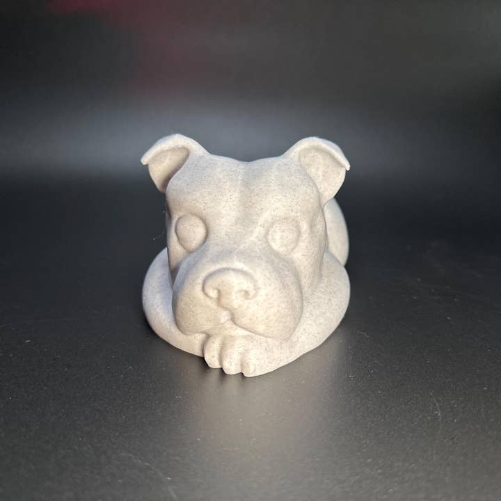 <3 Studio - Wholesale Plant pot - Unique Planter: Staffordshire Bull Terrier - Succulent & Desk Companion for Dog Lovers2
