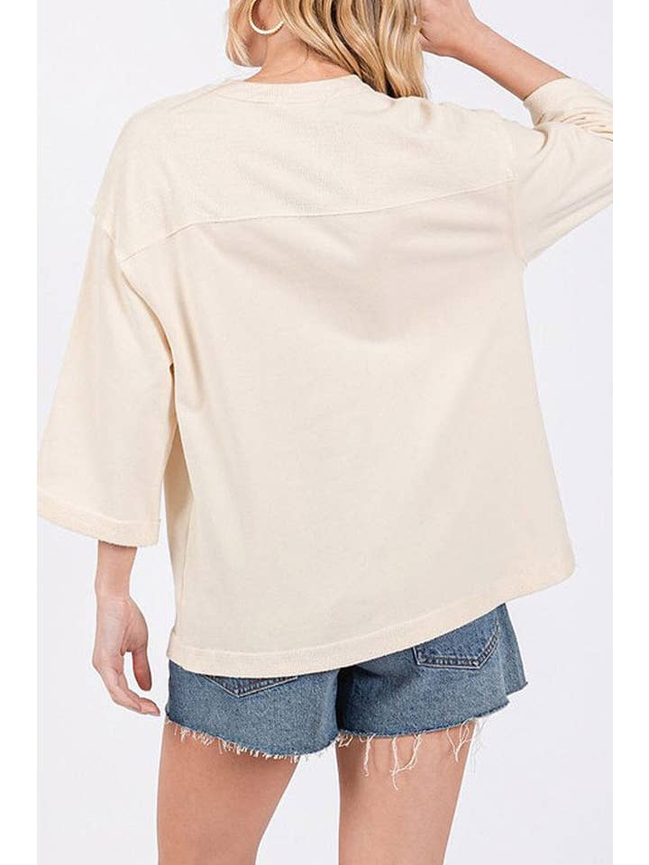 ROUSSEAU - Wholesale Screen Printed T-Shirt - Women's - SHORT SLEEVE GRAPHIC TOP