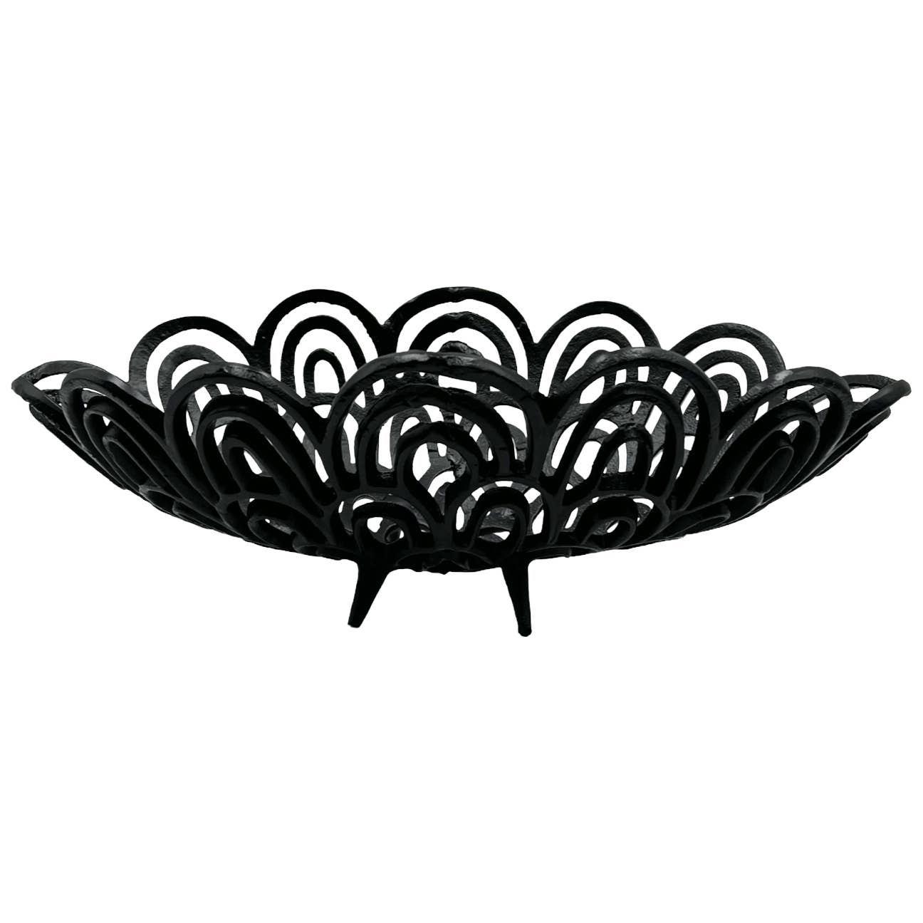 2626 Designs - Wholesale Decorative Plate/Dish/Bowl - Aluminum Peacock Feather Bowl0