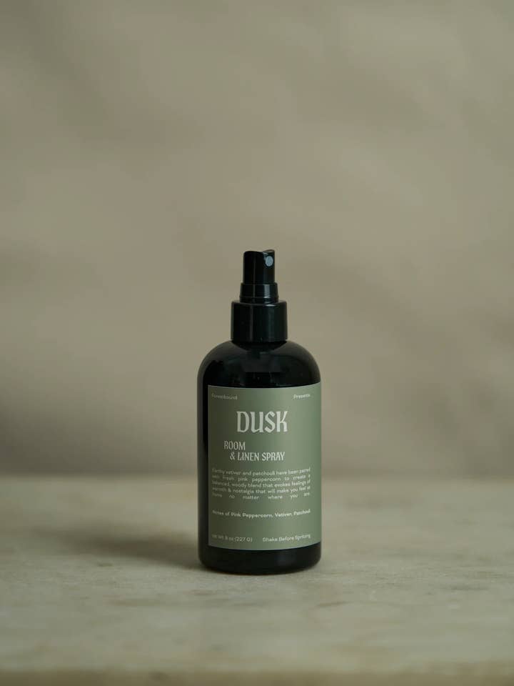 DUSK Room and Linen Spray for wholesale by FORESTBOUND