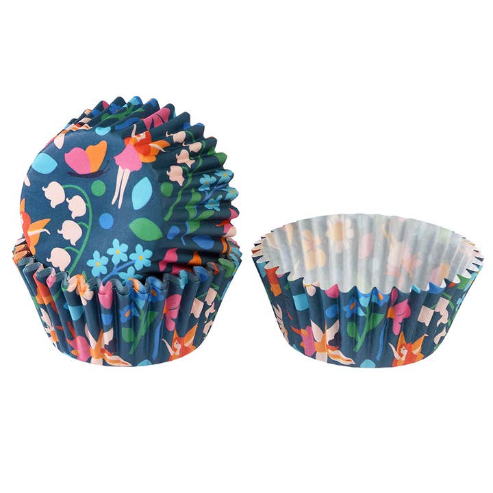 Rex B2B - Europe - Wholesale Cupcake/Muffin Liner - Cupcake cases (pack of 50) - Fairies in the Garden1