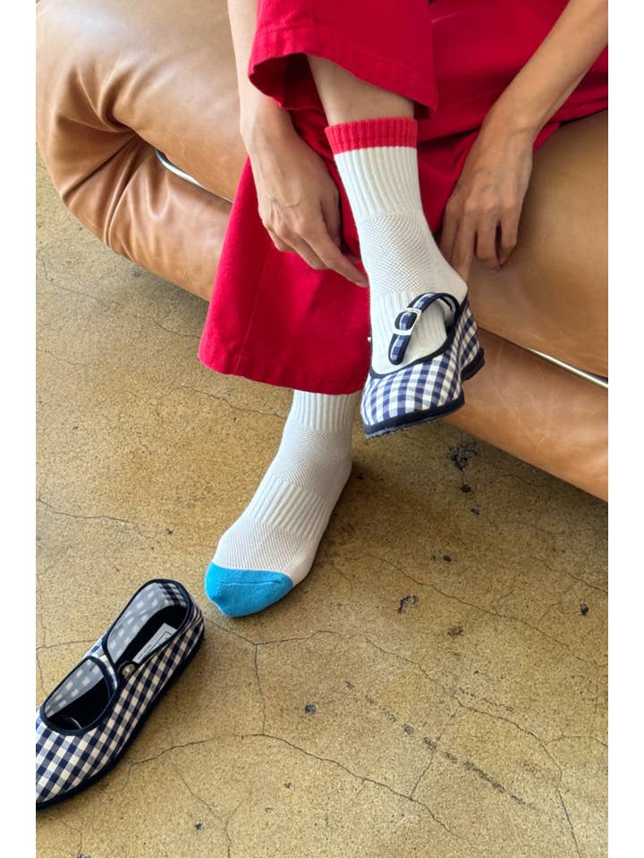 Le Bon Shoppe - Wholesale Socks – Women's - Color Block Girlfriend Socks 2