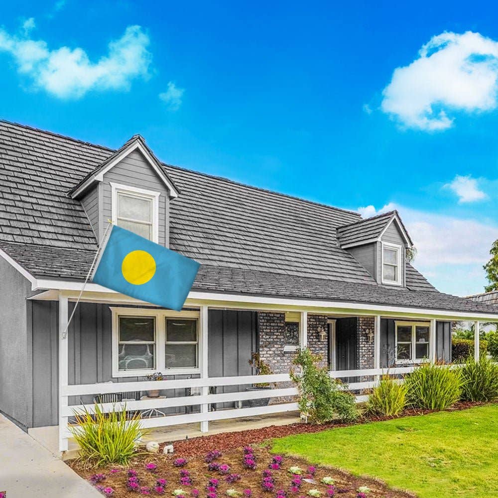 Flags Importer - Wholesale Flag - Palau Flag 3x5ft Poly3