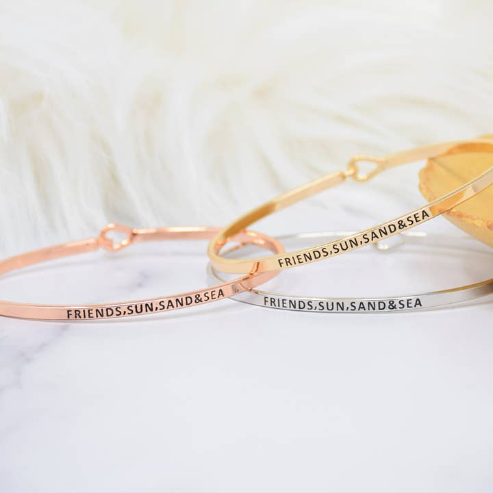 FRIENDS SUN SAND AND SEA for wholesale by Curated Trinkets