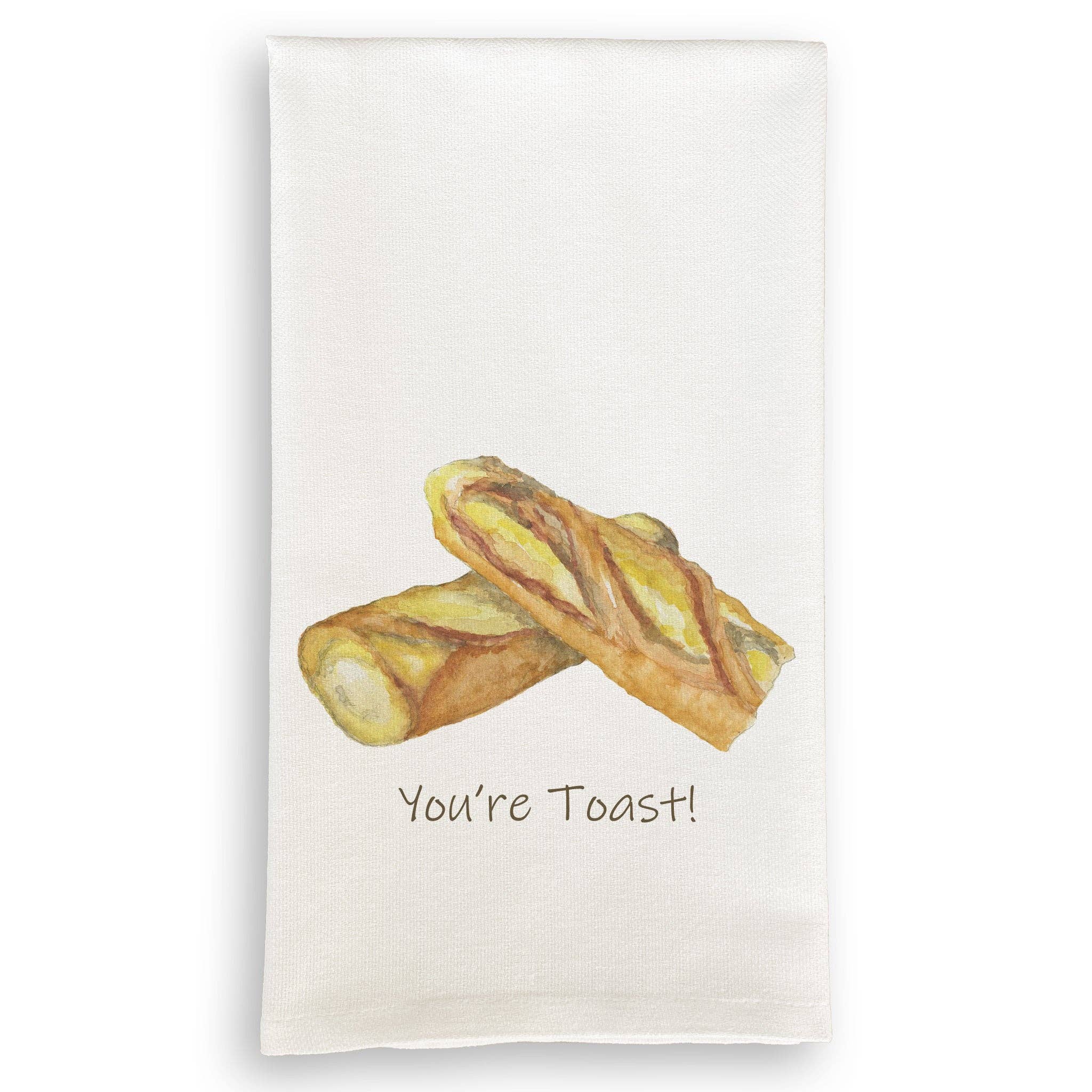 French Graffiti – wholesale Kökshandduk – Baguette med citat0