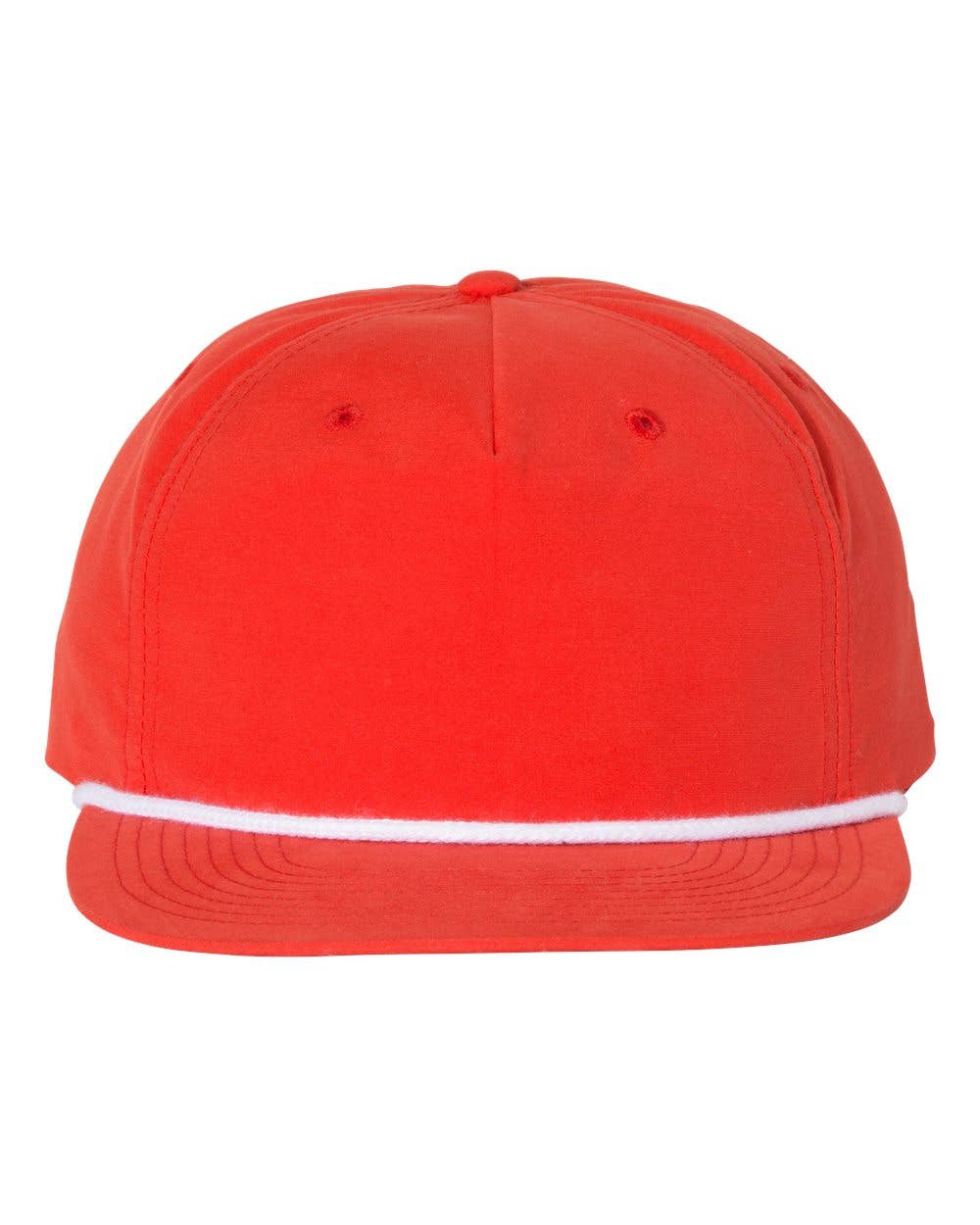 Total Apparel - Wholesale Flat Brim Cap - Unisex - Richardson Umpqua Snapback Five-Panel Rope Cap | Hat 25623
